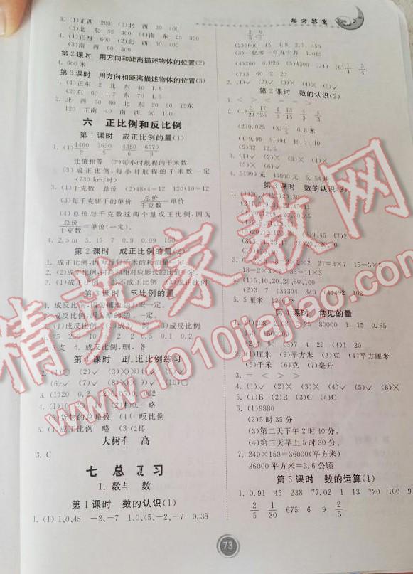 2014年家庭作業(yè)六年級數(shù)學下冊蘇教版 第3頁