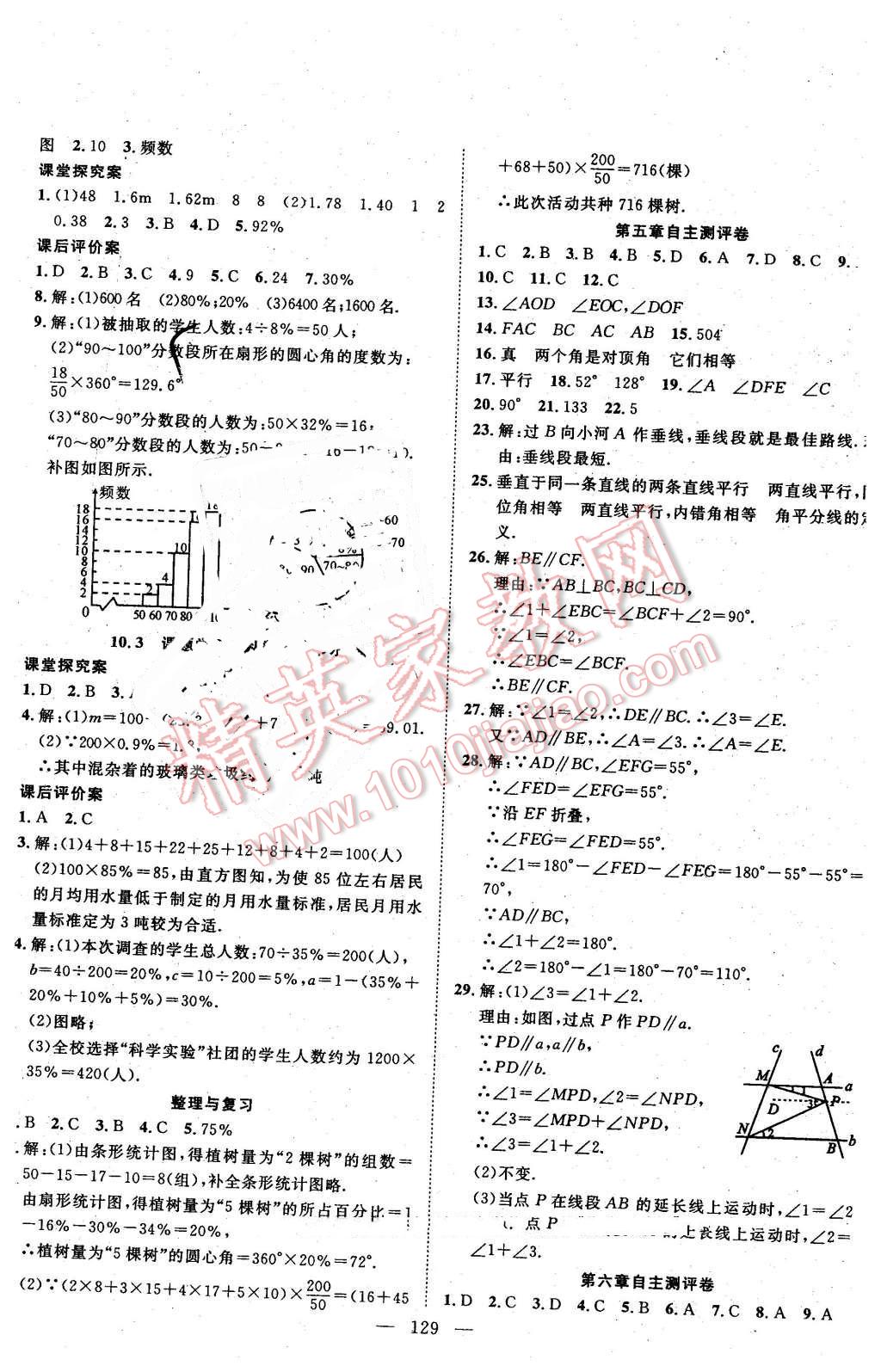 2016年優(yōu)質(zhì)課堂導(dǎo)學(xué)案七年級數(shù)學(xué)下冊人教版 第13頁