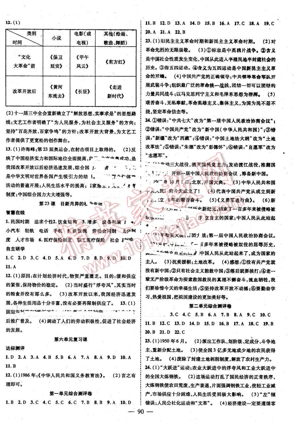 2016年名師學(xué)案八年級歷史下冊岳麓版 第6頁