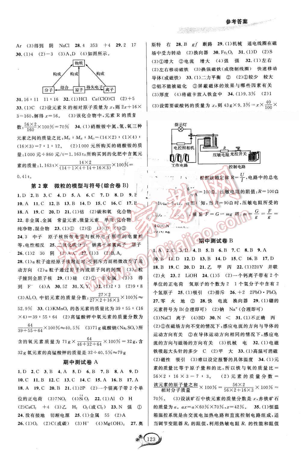 2016年走進重高培優(yōu)測試八年級科學下冊浙教版 第3頁