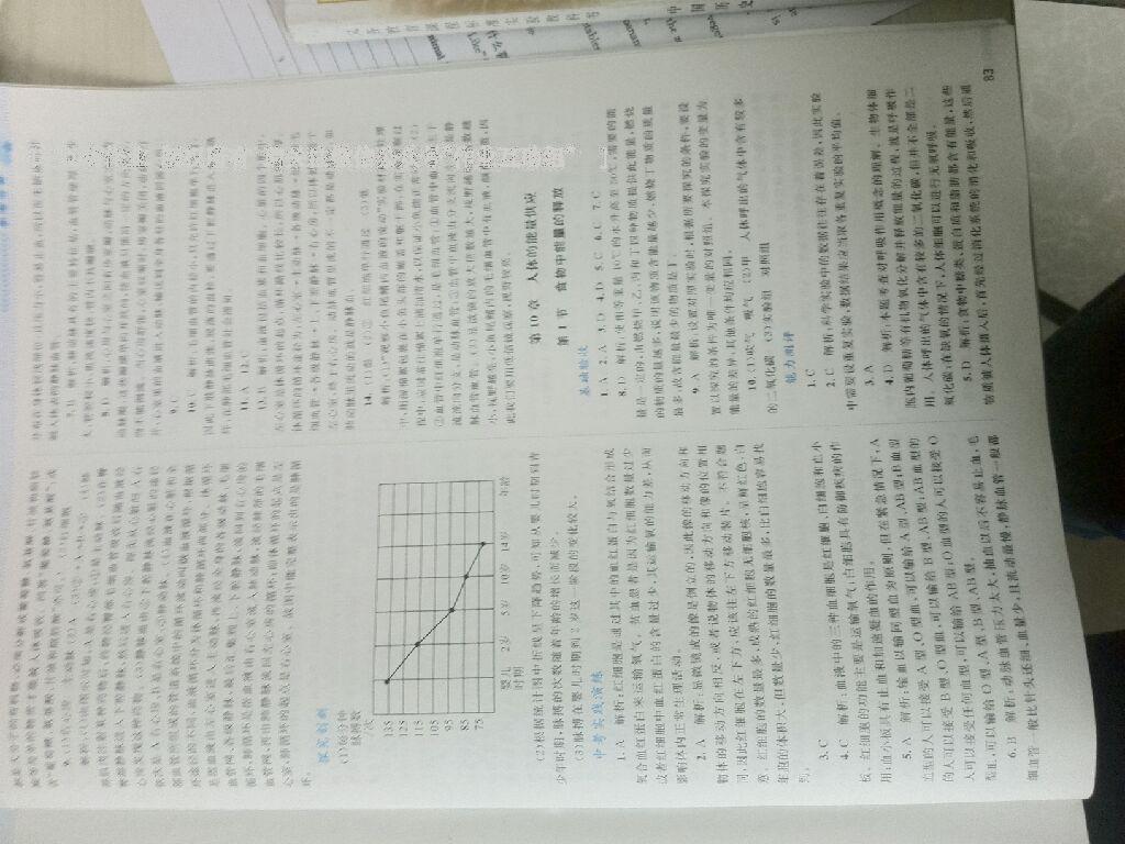 2016年课堂精练七年级生物下册北师大版单色 第13页