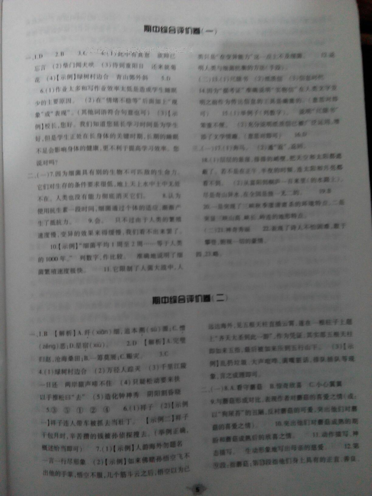 2016年基础训练八年级语文下册北师大版河南省内使用 第32页