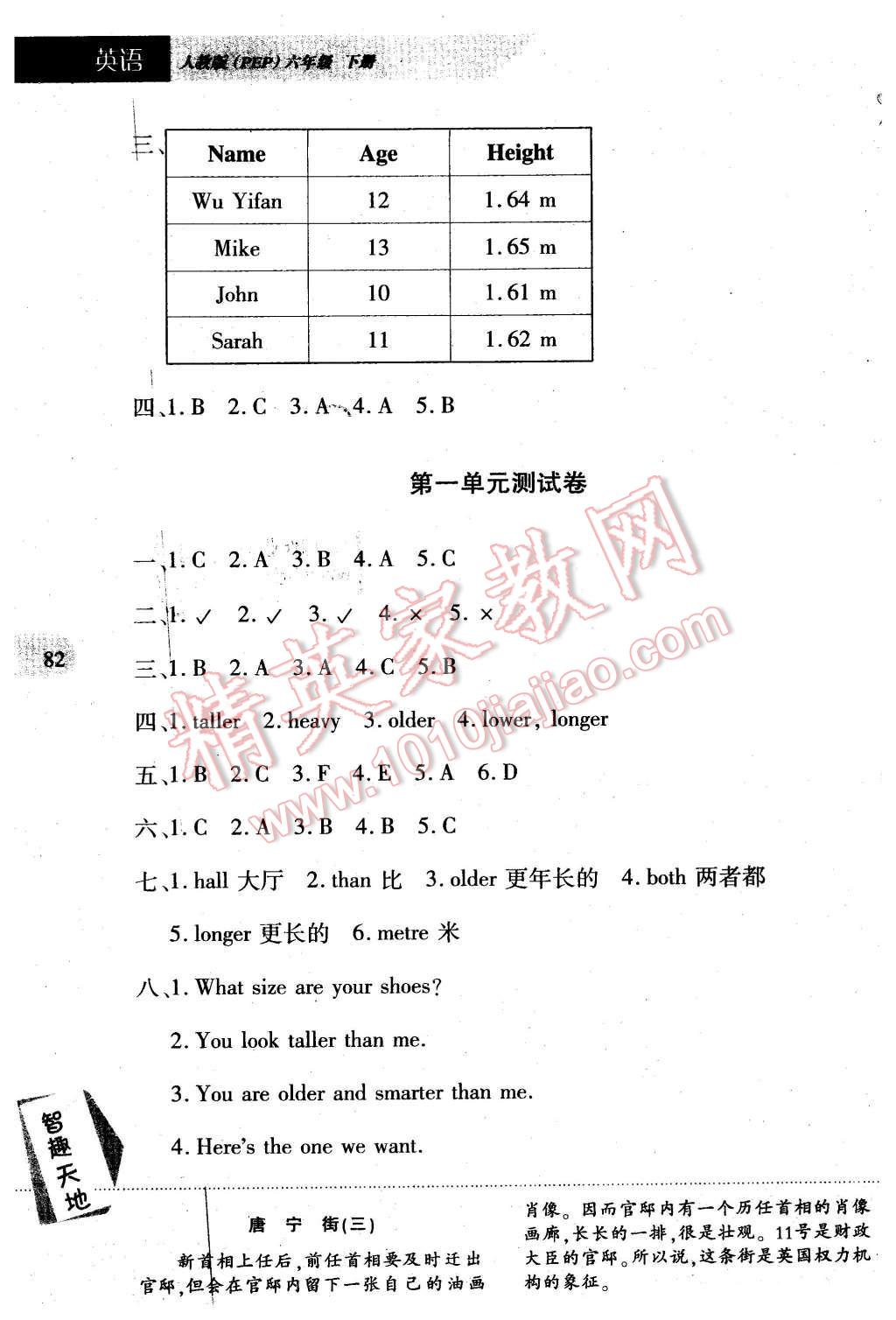 2016年新課程新練習(xí)六年級英語下冊人教版 第2頁