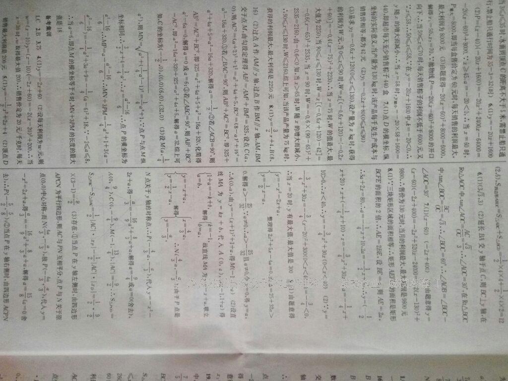 黃岡金牌之路中考精英總復(fù)習(xí)數(shù)學(xué) 第28頁(yè)