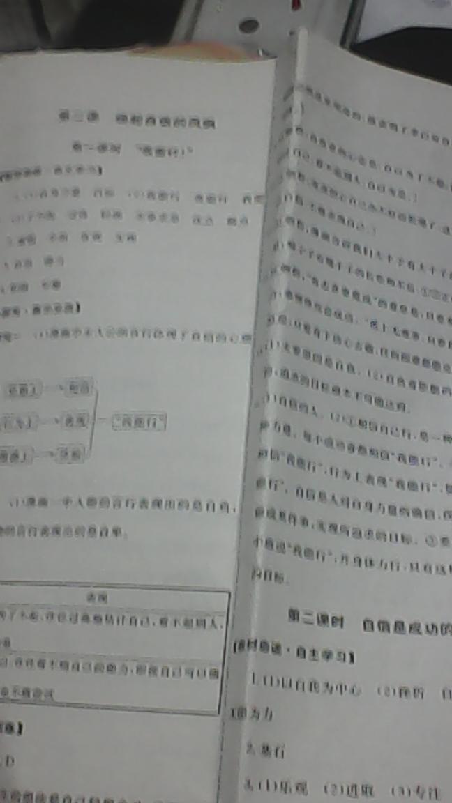 2015年能力培養(yǎng)與測試七年級思想品德下冊 第9頁