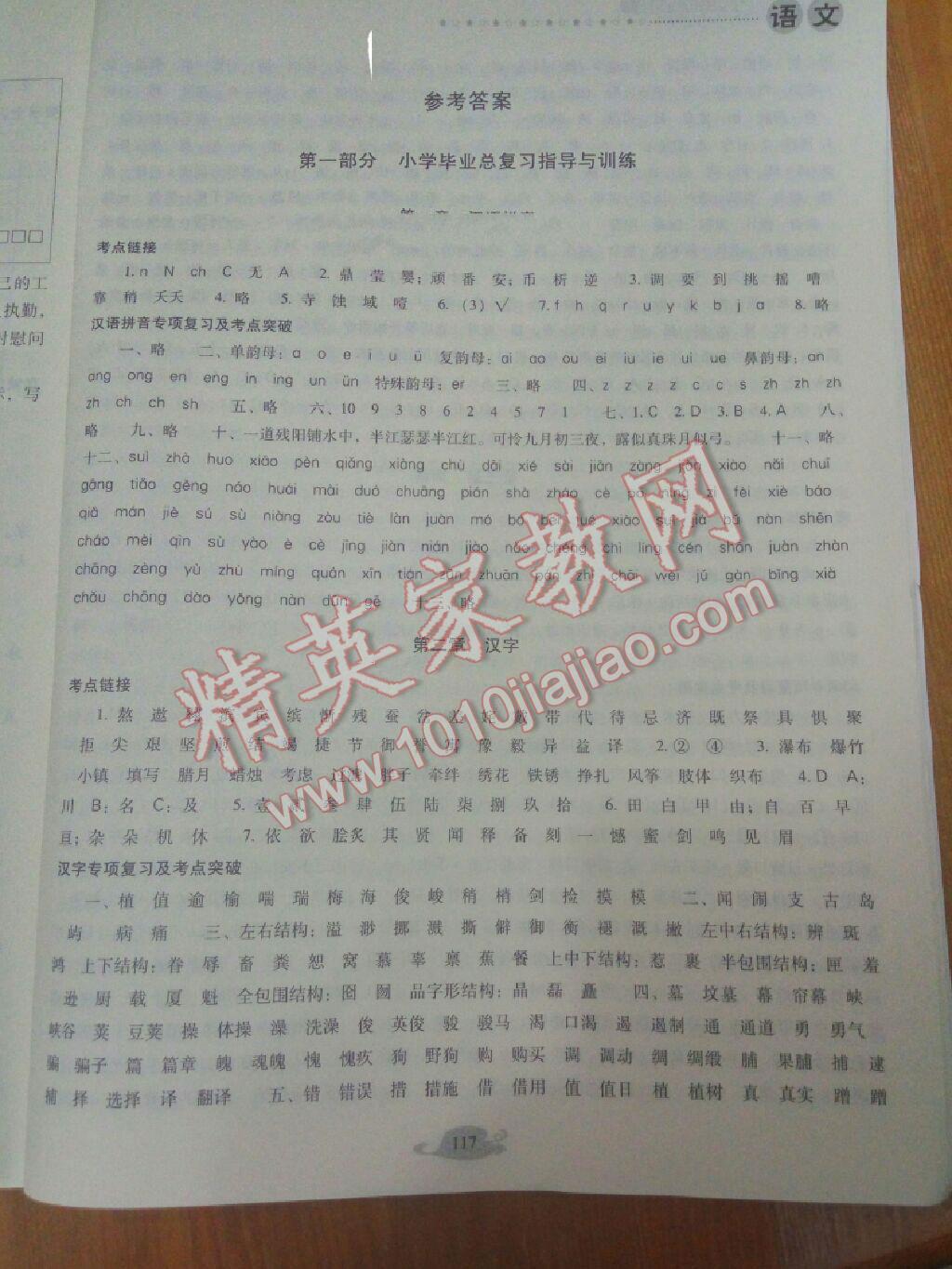 2016年云南省小學(xué)畢業(yè)總復(fù)習(xí)與檢測(cè)語(yǔ)文人教版 第12頁(yè)