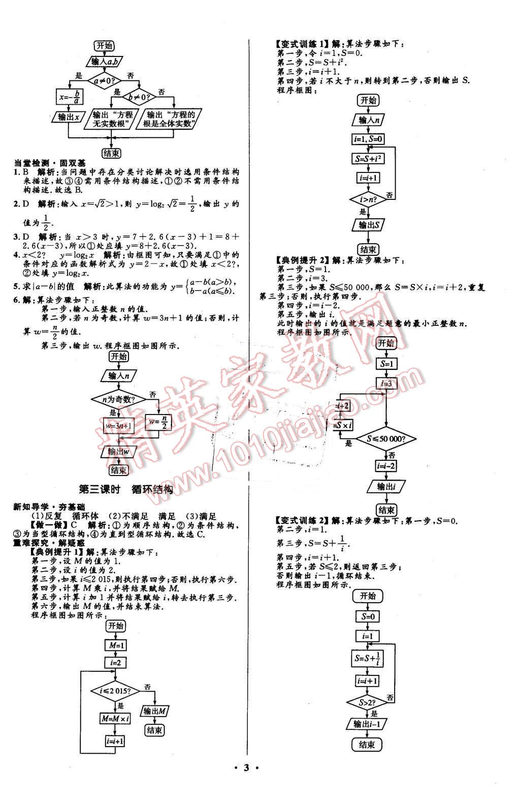 2016年高中同步測(cè)控優(yōu)化設(shè)計(jì)數(shù)學(xué)必修3人教A版市場版 第3頁