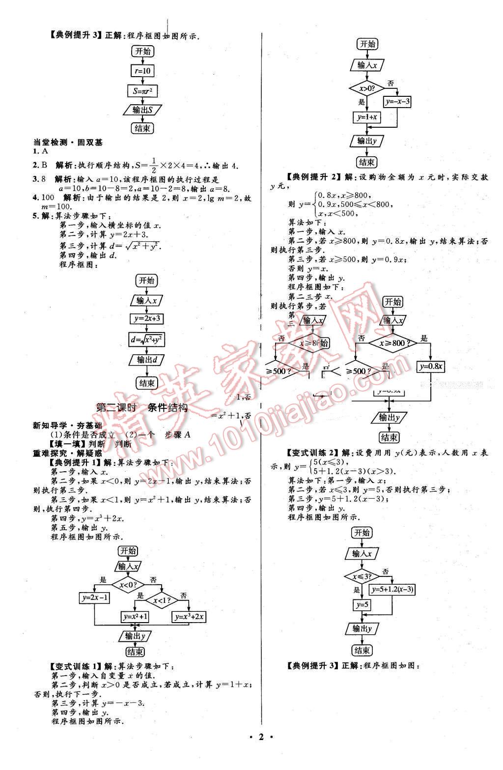 2016年高中同步测控优化设计数学必修3人教A版市场版 第2页