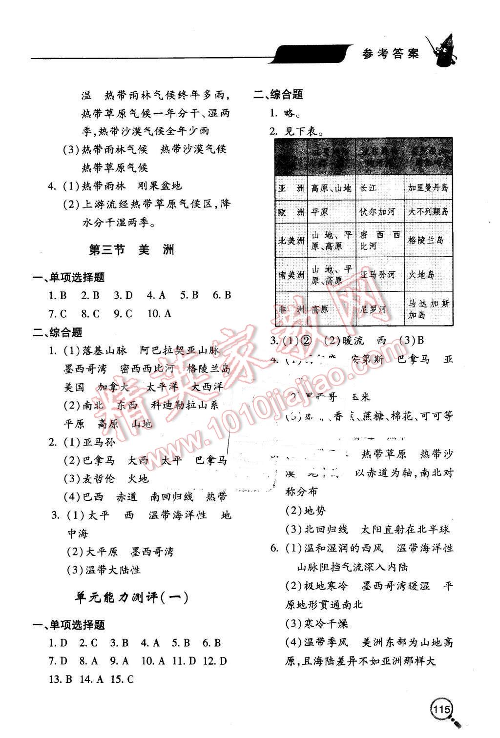 2016年新课堂同步学习与探究七年级地理下册 第2页