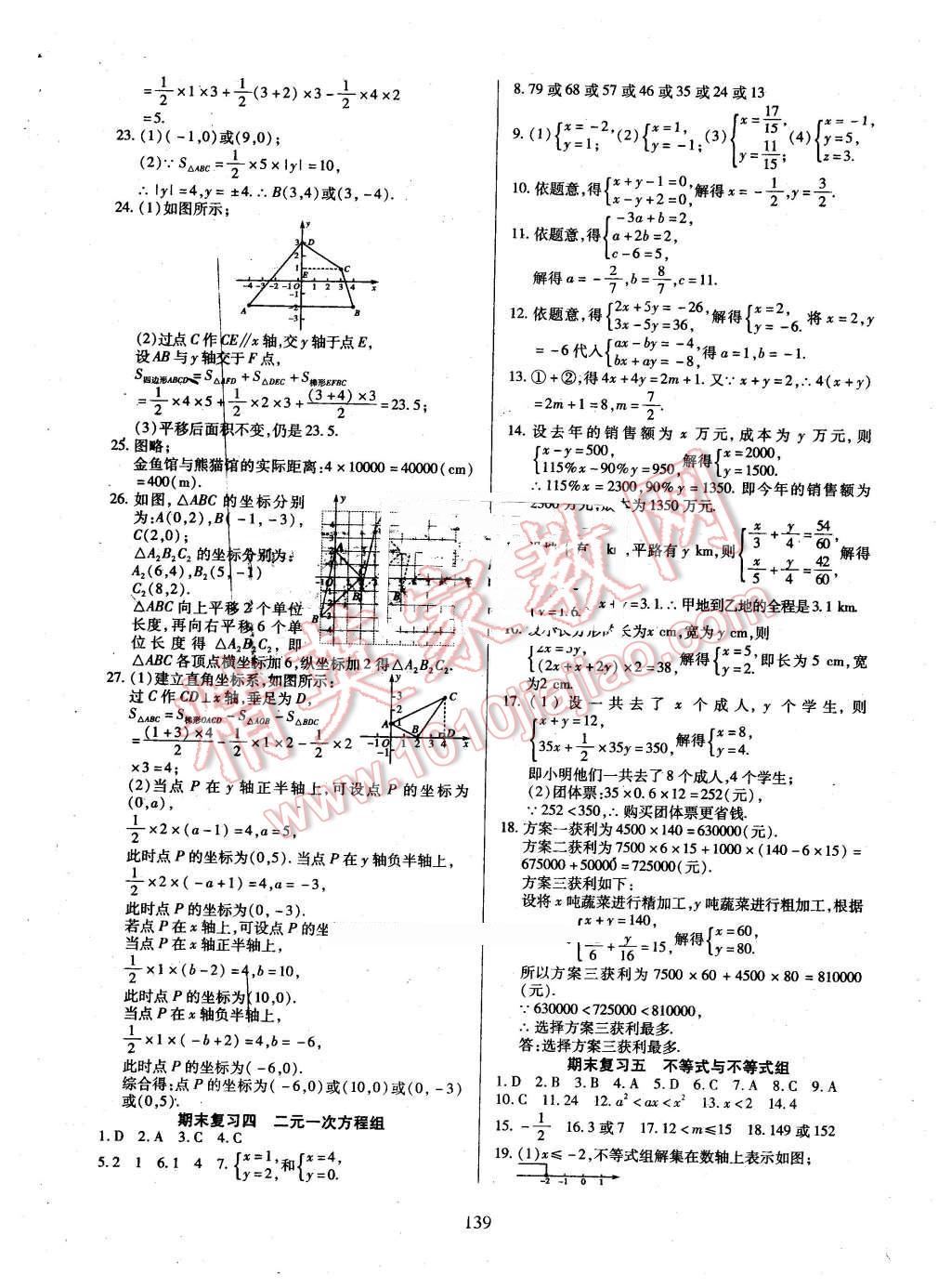 2016年有效課堂課時(shí)導(dǎo)學(xué)案七年級(jí)數(shù)學(xué)下冊(cè)人教版 第15頁(yè)