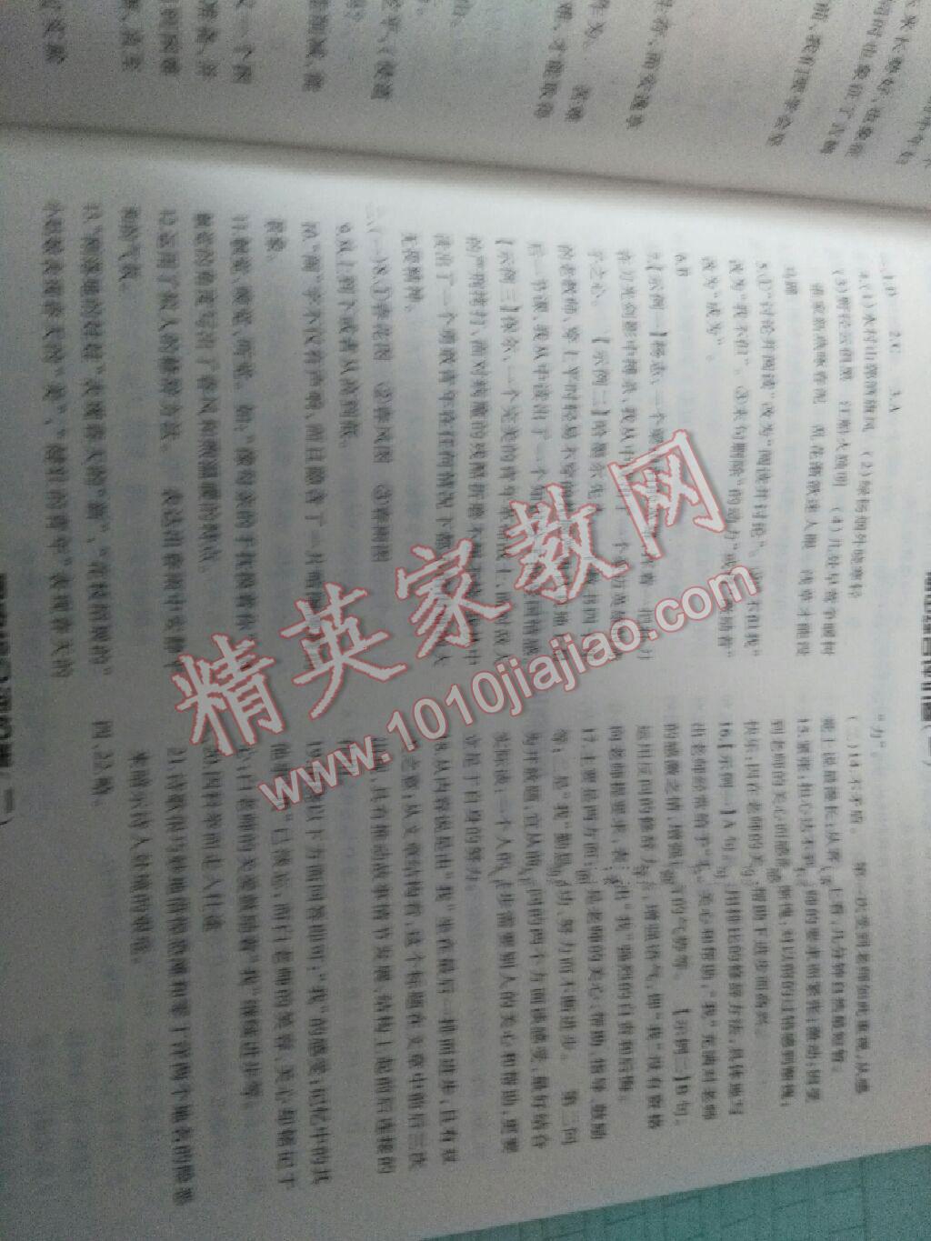 2016年基礎(chǔ)訓(xùn)練七年級(jí)語(yǔ)文下冊(cè)北師大版大象出版社 第19頁(yè)