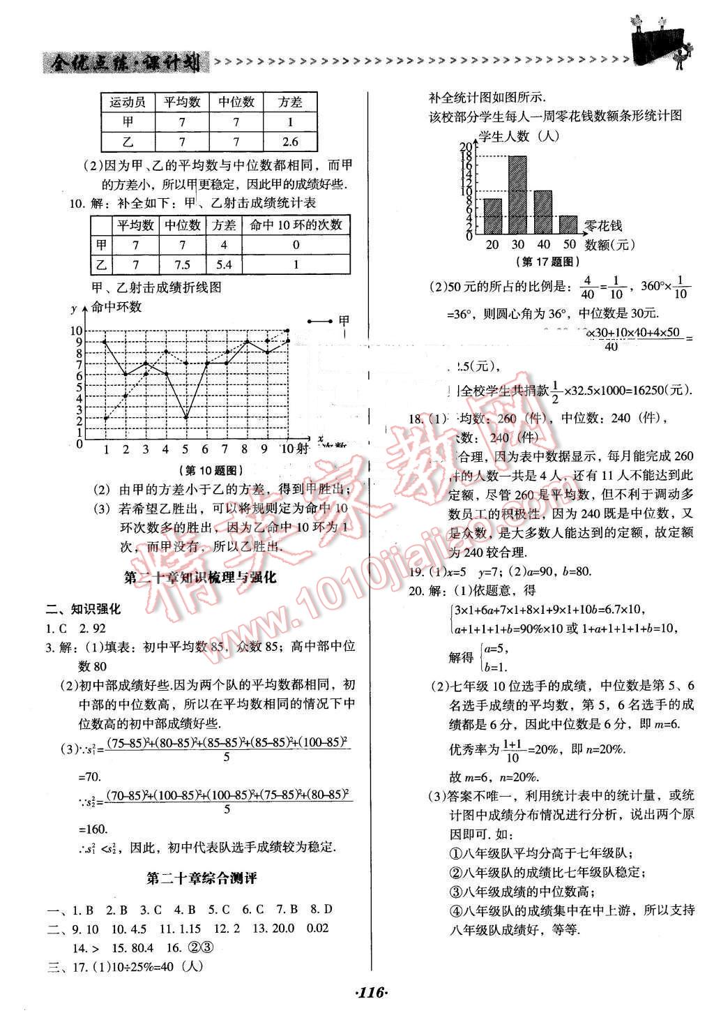 2016年全優(yōu)點練課計劃八年級數(shù)學下冊人教版 第21頁