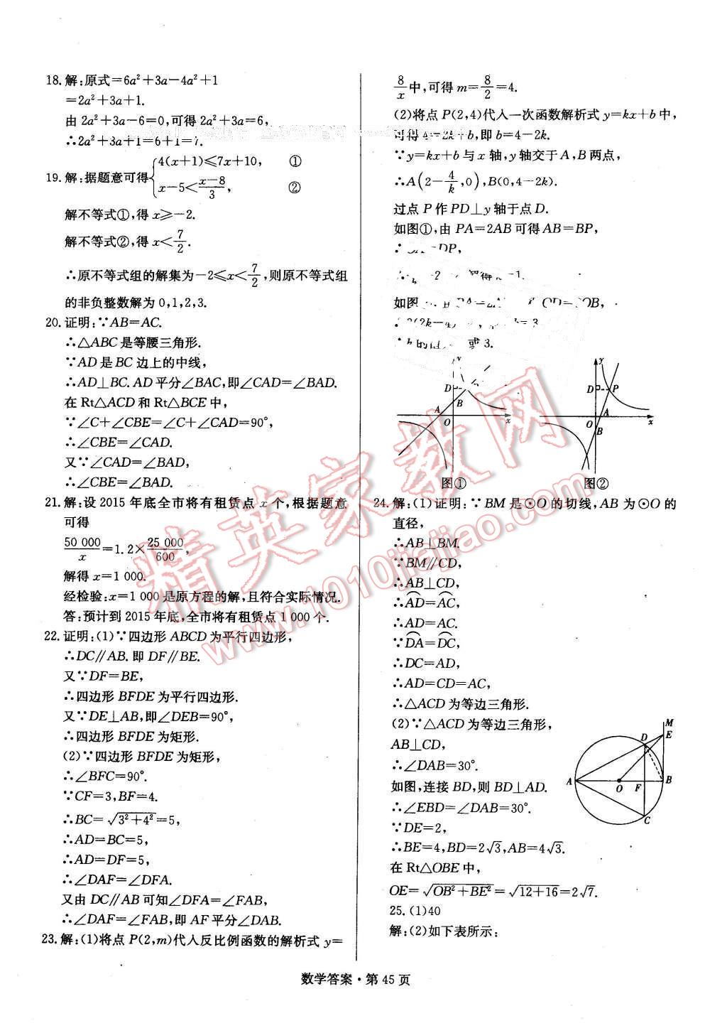 2016年湖南中考必備數(shù)學(xué) 第44頁(yè)