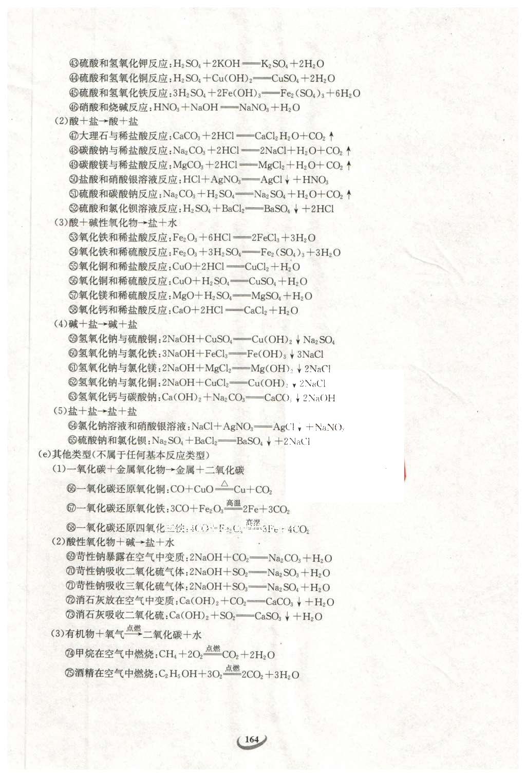 2016年思維新觀察中考化學(xué) 第二部分 題型分析第164頁