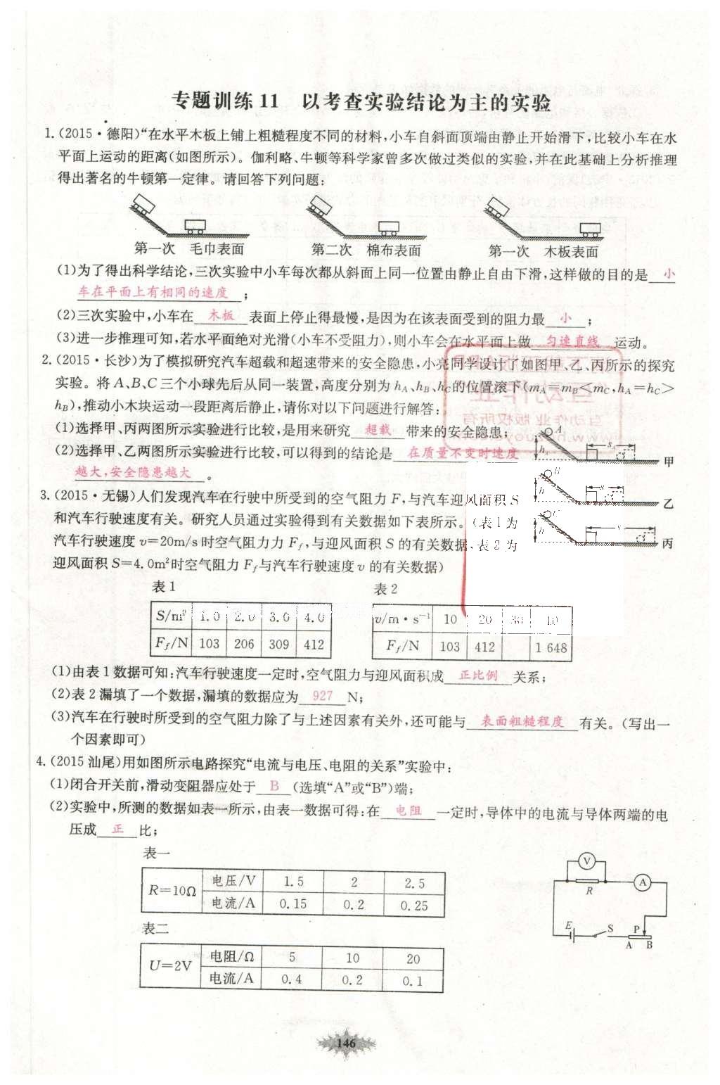 2016年思維新觀察中考物理 第二部分 常見中考題突破方法第39頁