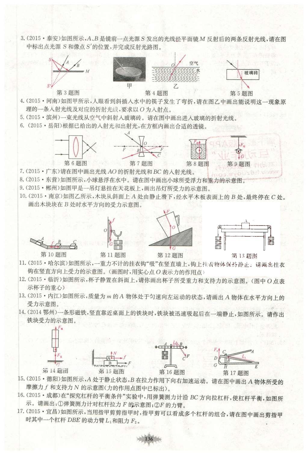 2016年思維新觀察中考物理 第二部分 常見中考題突破方法第29頁