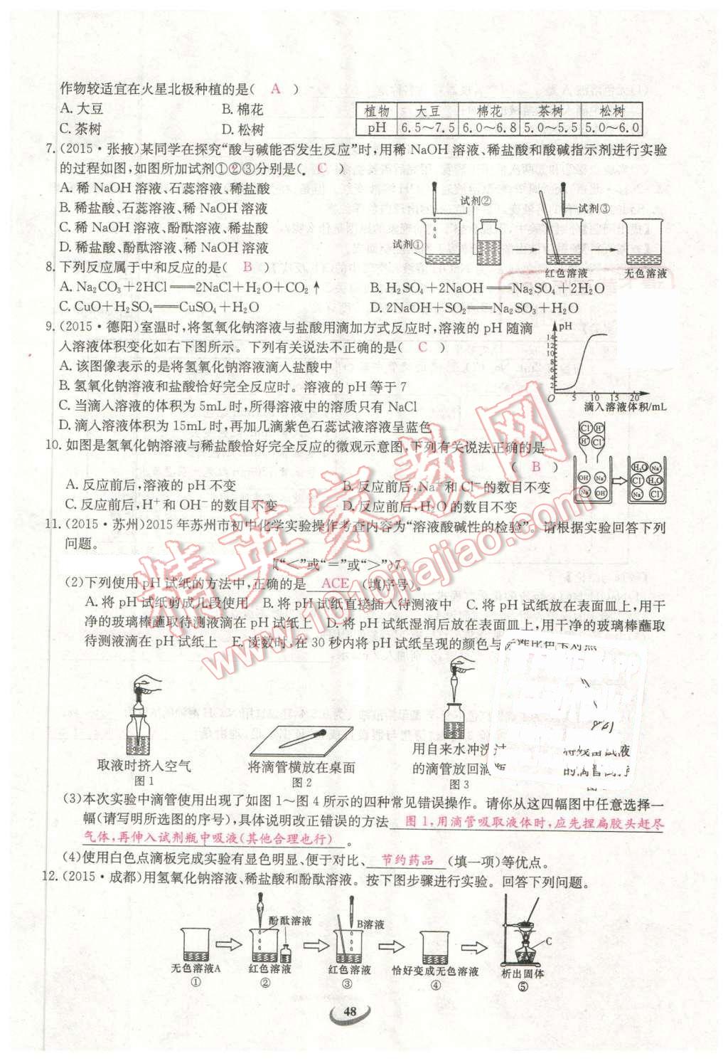 2016年思維新觀察中考化學(xué) 第48頁