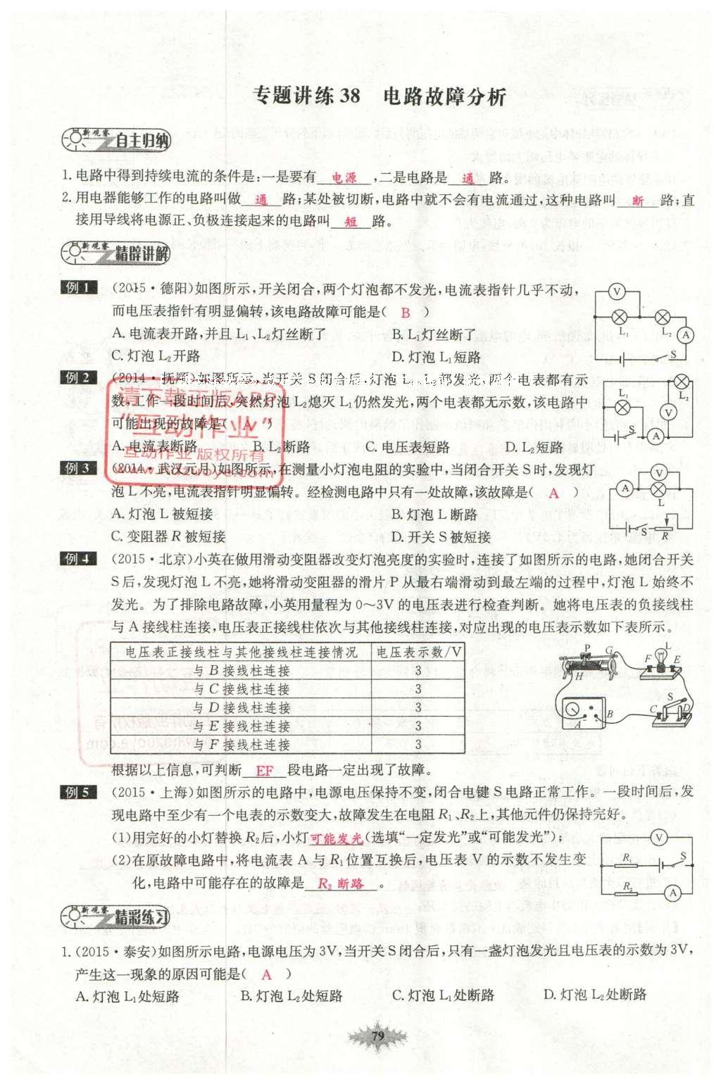 2016年思維新觀察中考物理 第五章 電現(xiàn)象第59頁