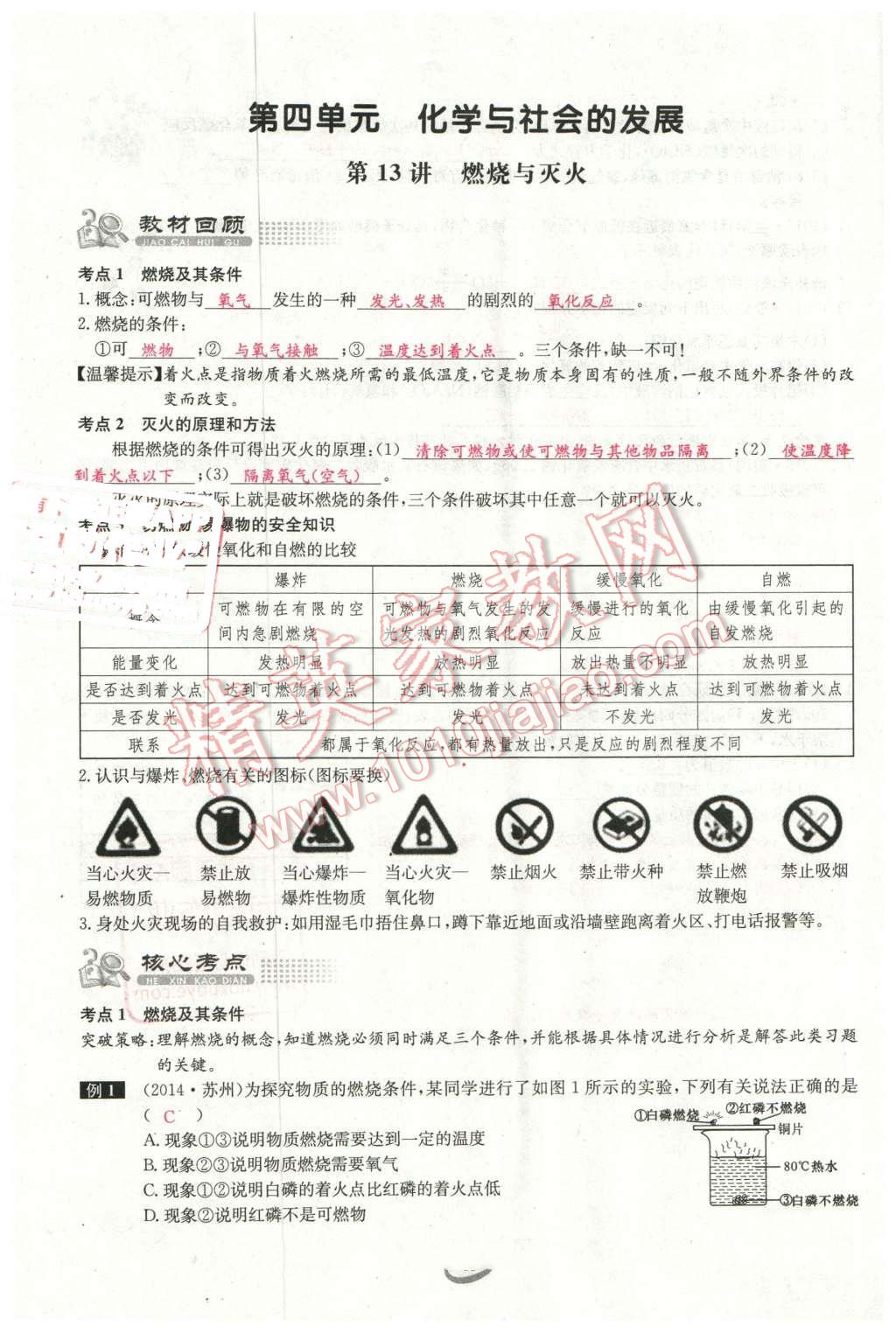 2016年思維新觀察中考化學(xué) 第83頁