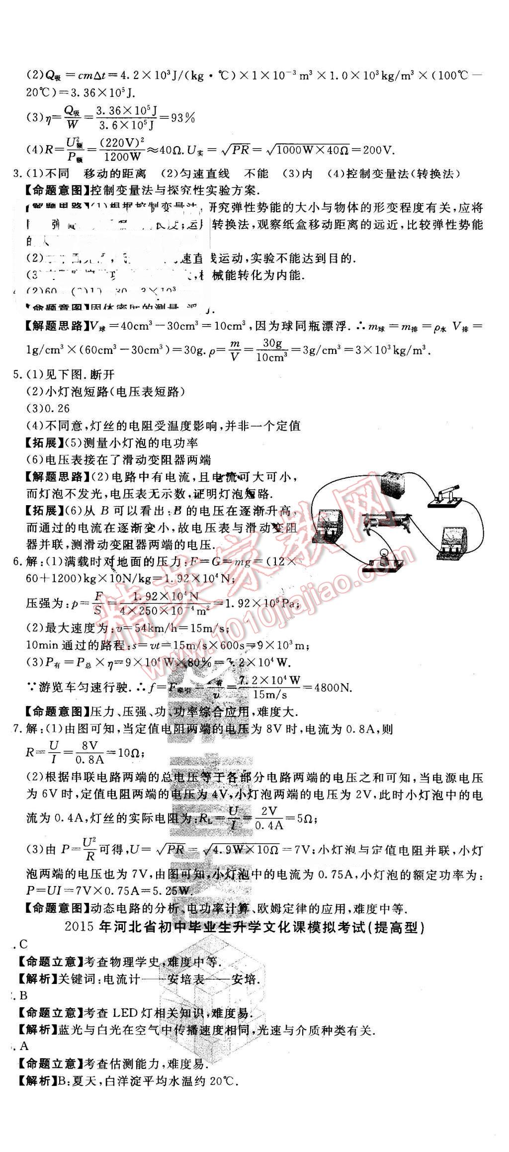 2016年河北中考必備中考第一卷物理 第26頁(yè)