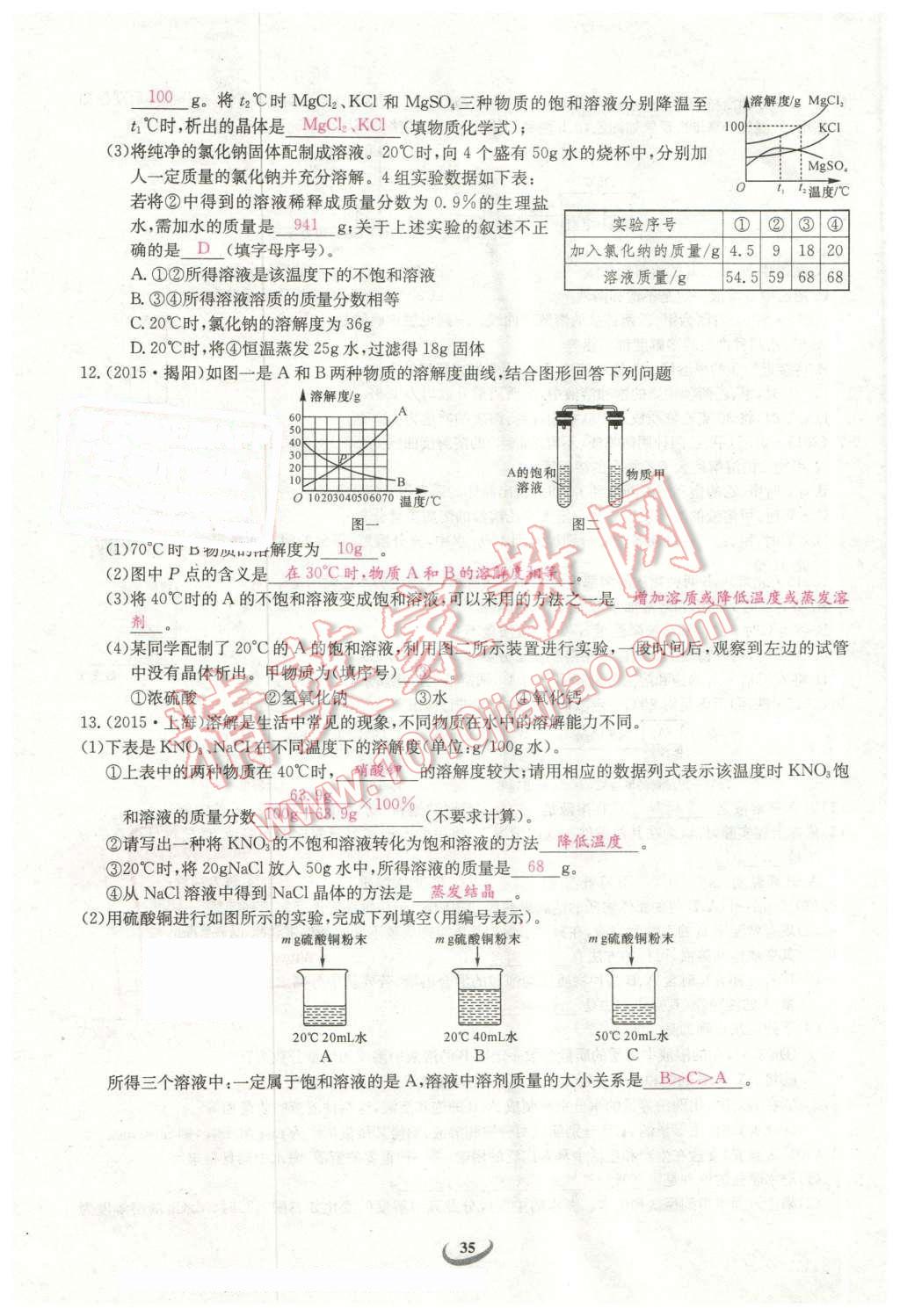 2016年思維新觀察中考化學 第35頁