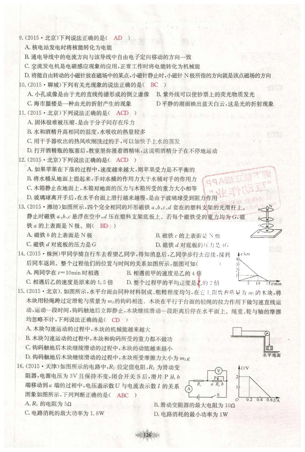 2016年思維新觀察中考物理 第二部分 常見中考題突破方法第19頁