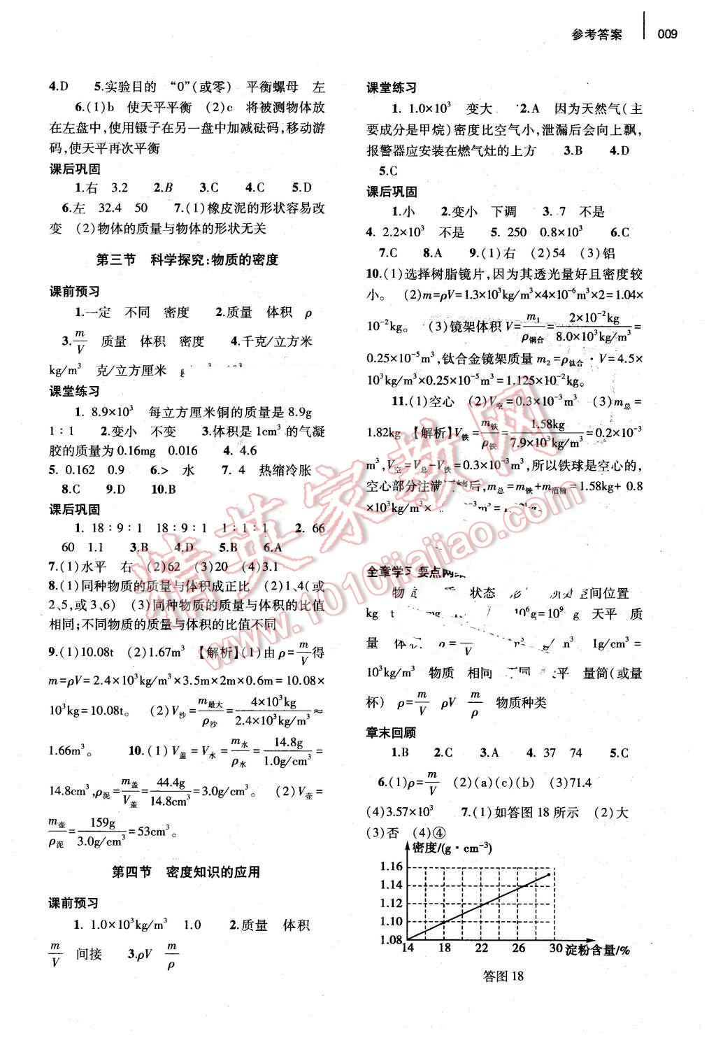 2015年基礎訓練八年級物理全一冊滬科版河南省內使用 第9頁