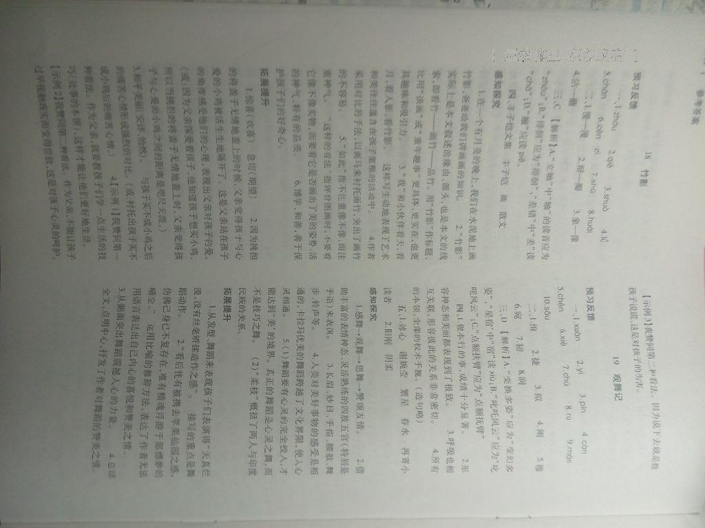 2015年基礎(chǔ)訓(xùn)練七年級語文下冊人教版僅限河南省使用大象出版社 第163頁