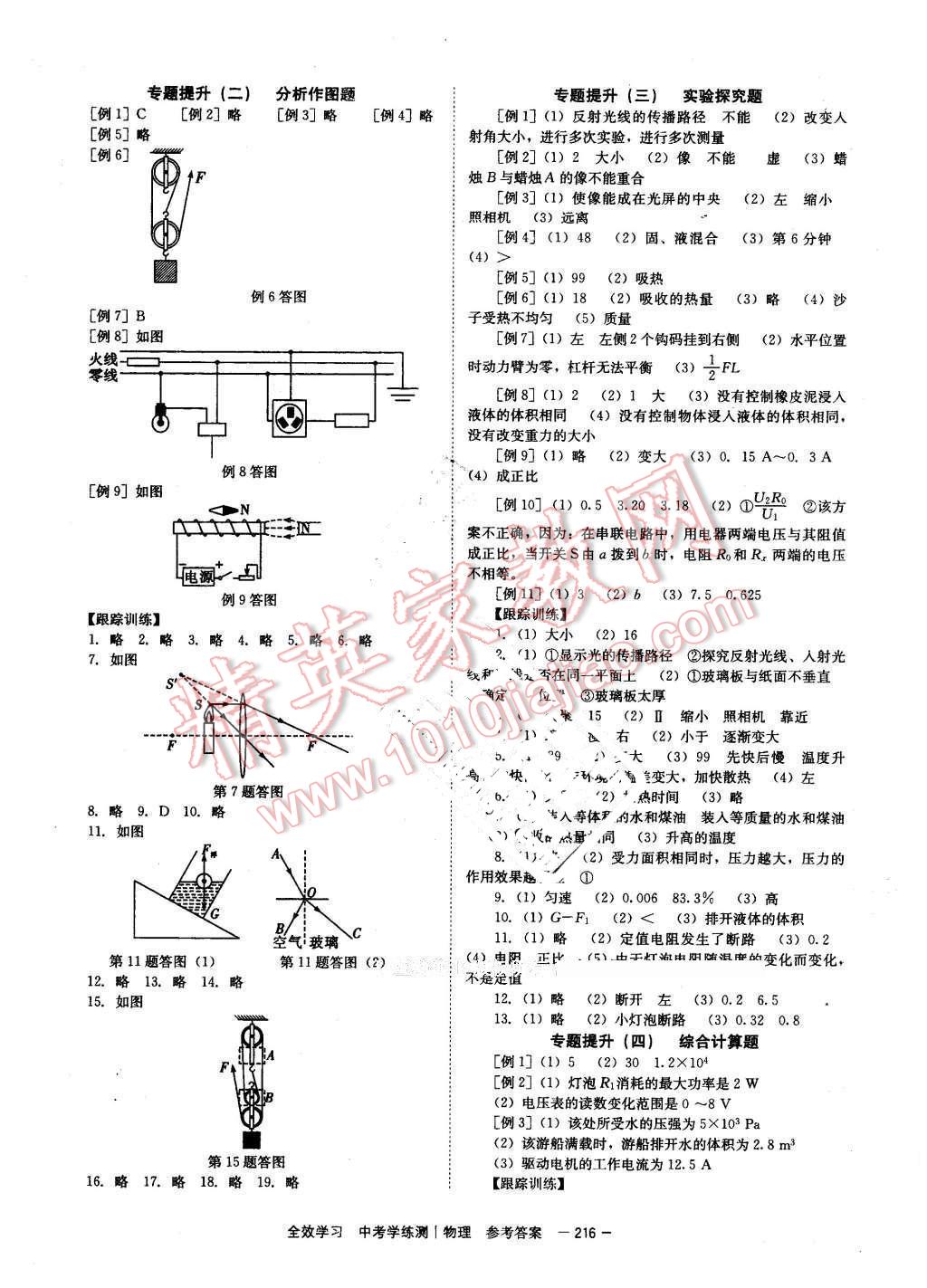 2016年全效學習中考學練測物理 第10頁