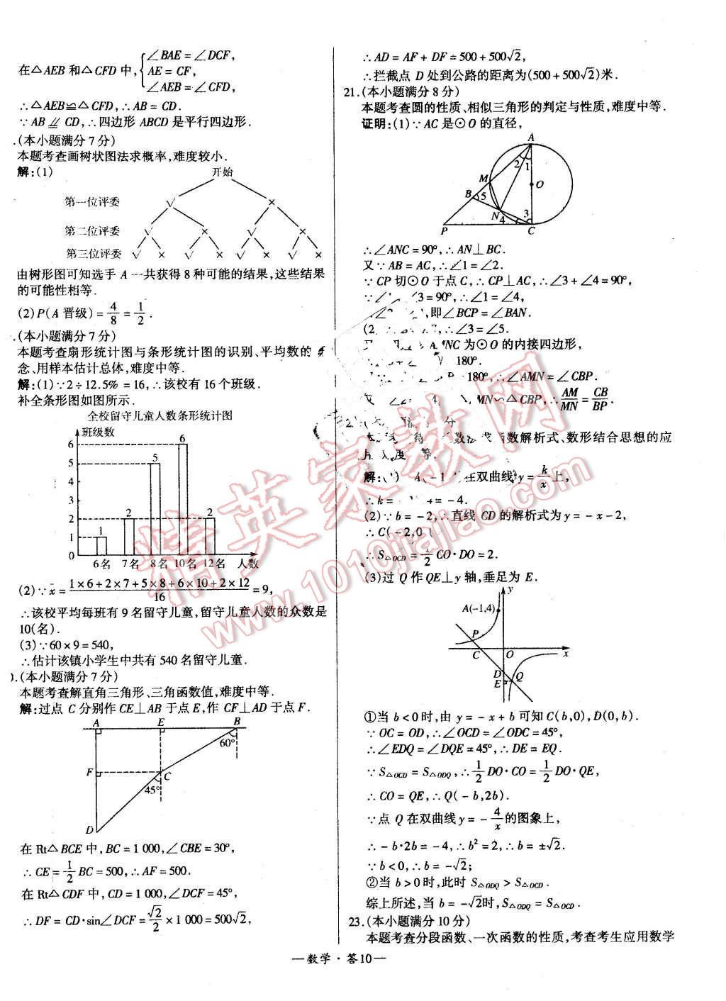 2016年新課標(biāo)全國中考試題精選精華版數(shù)學(xué) 第10頁