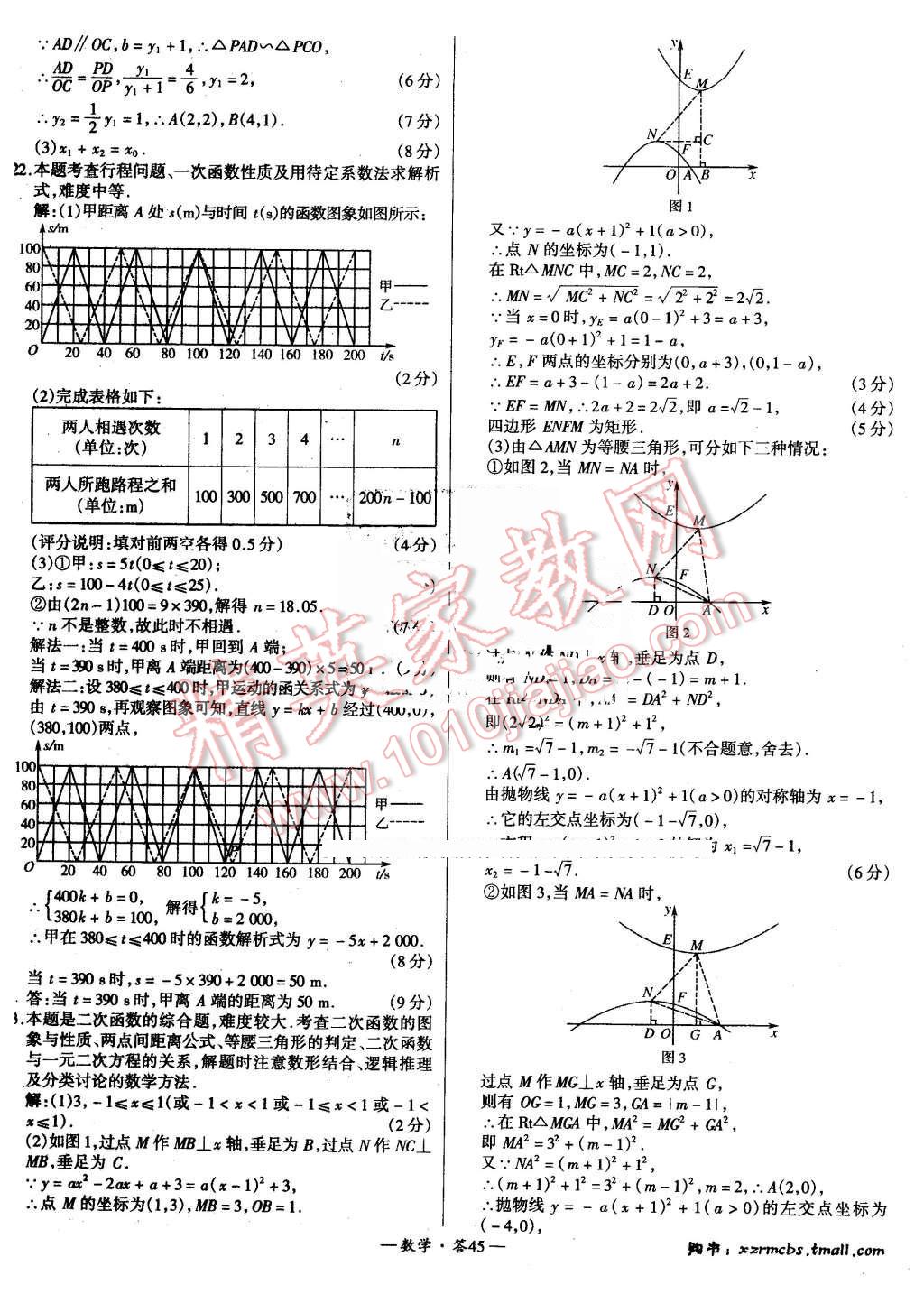 2015年新課標(biāo)全國中考試題精選數(shù)學(xué) 第45頁