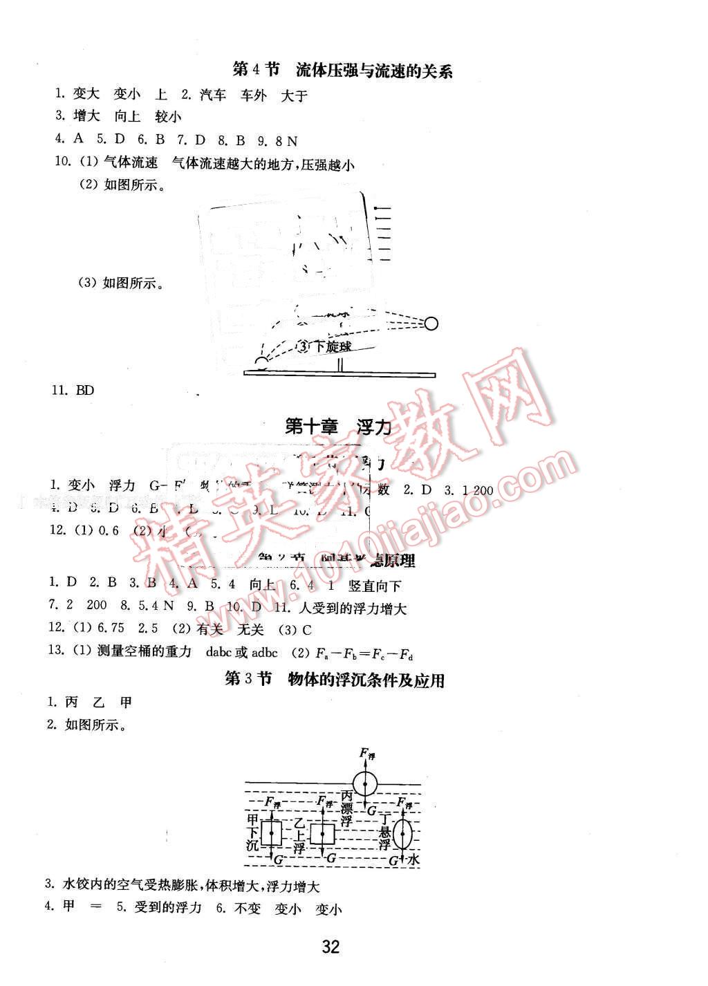 2016年初中基礎(chǔ)訓(xùn)練八年級(jí)物理下冊人教版 第4頁