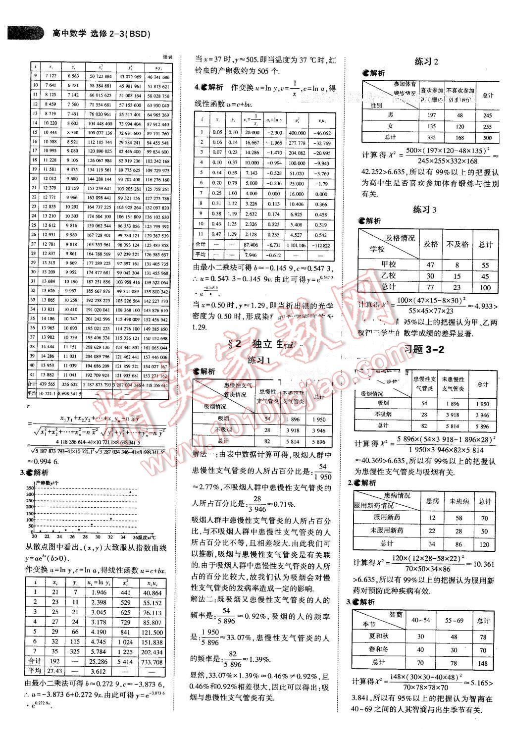 課本北師大版高中數(shù)學(xué)選修2-3 第8頁