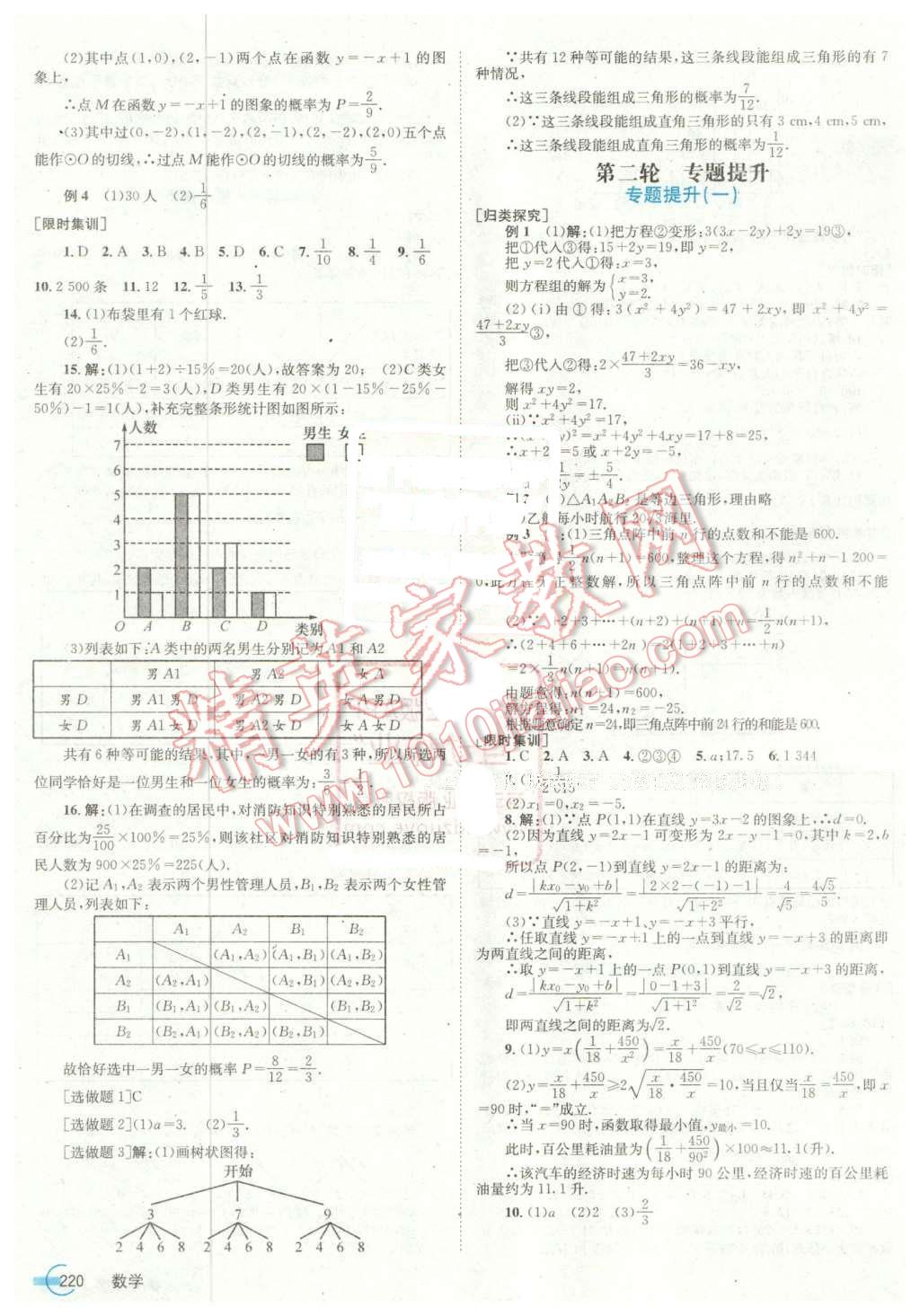 2016年点击中考中考全程总复习数学 第20页