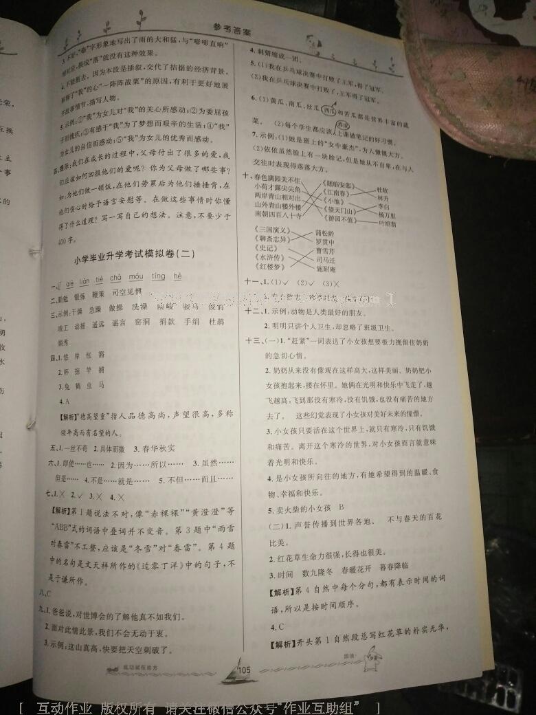 小學(xué)畢業(yè)升學(xué)系統(tǒng)總復(fù)習(xí)語文 第62頁