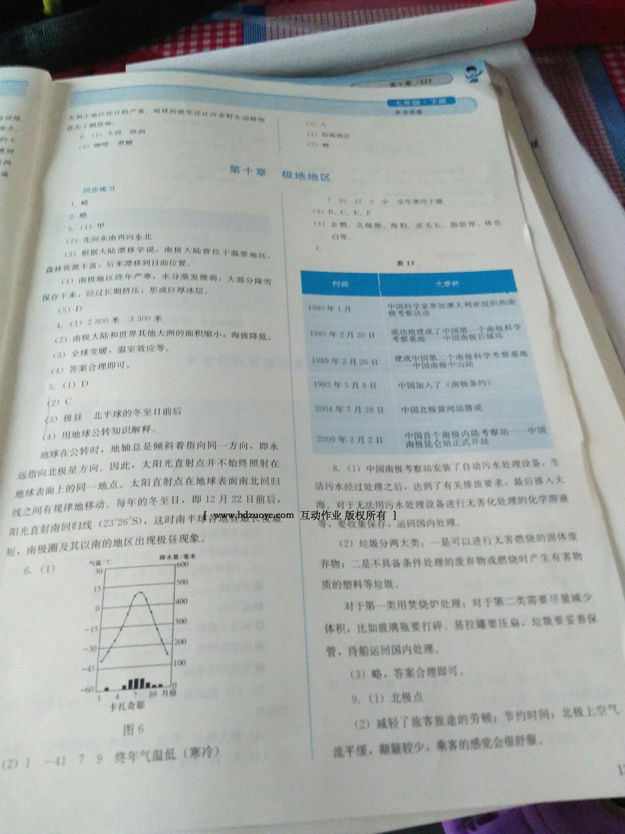 2016年人教金学典同步解析与测评七年级地理下册人教版 第27页