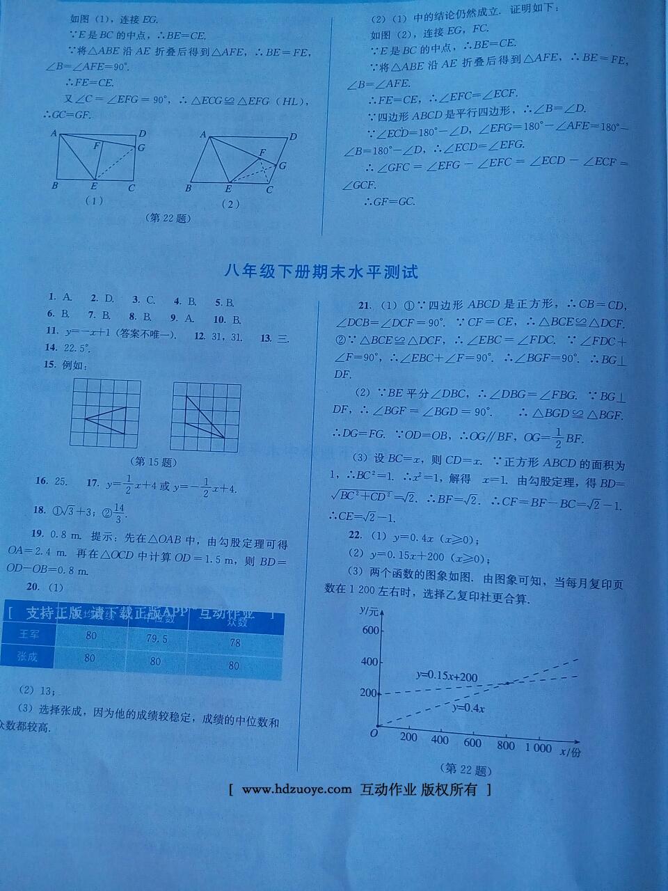 2016年人教金學(xué)典同步解析與測評八年級數(shù)學(xué)下冊人教版 第16頁