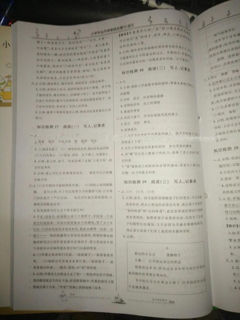 小學(xué)畢業(yè)升學(xué)系統(tǒng)總復(fù)習(xí)語文 第55頁