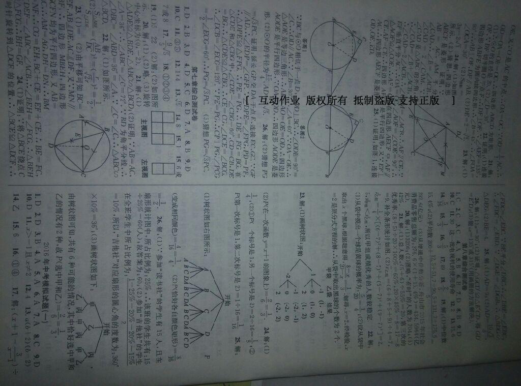 2016年中考先鋒滾動遷移復(fù)習(xí)法數(shù)學(xué) 第15頁