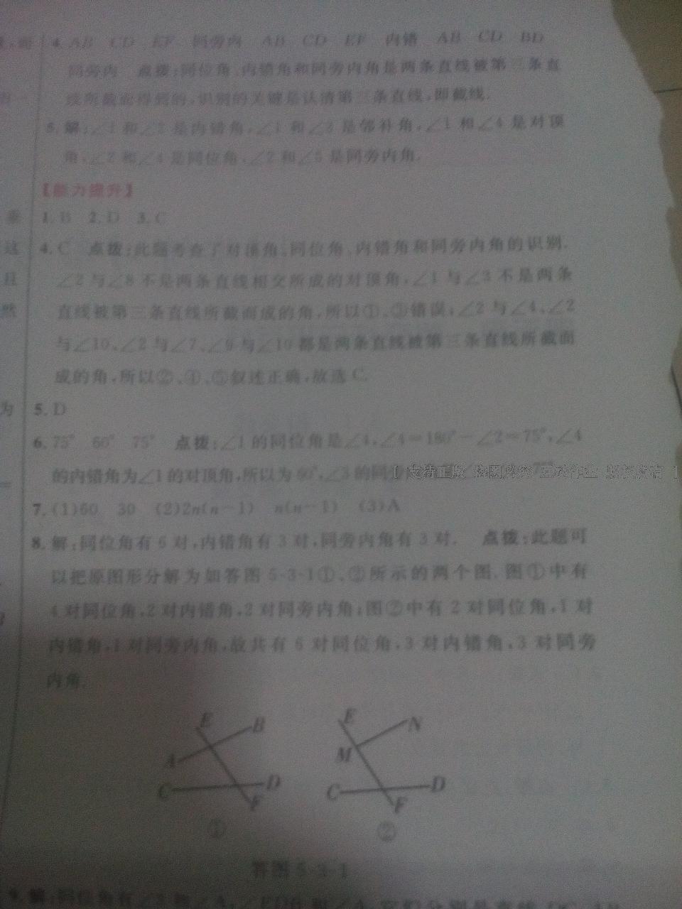 2014年三維數(shù)字課堂七年級數(shù)學下冊人教版 第12頁