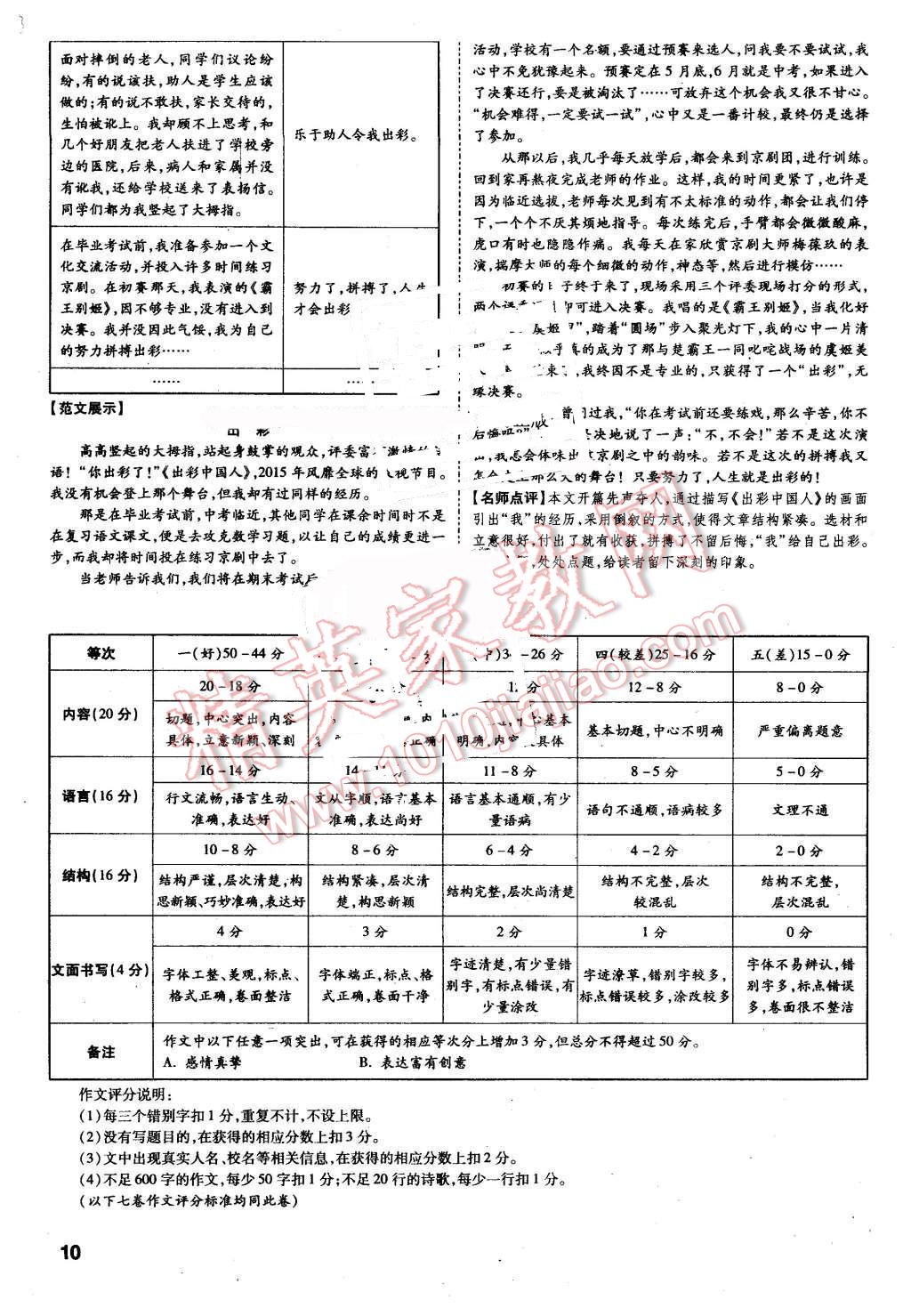 2016年萬唯教育陜西中考預(yù)測(cè)卷終極預(yù)測(cè)8套卷語文第12年第12版 第5頁(yè)