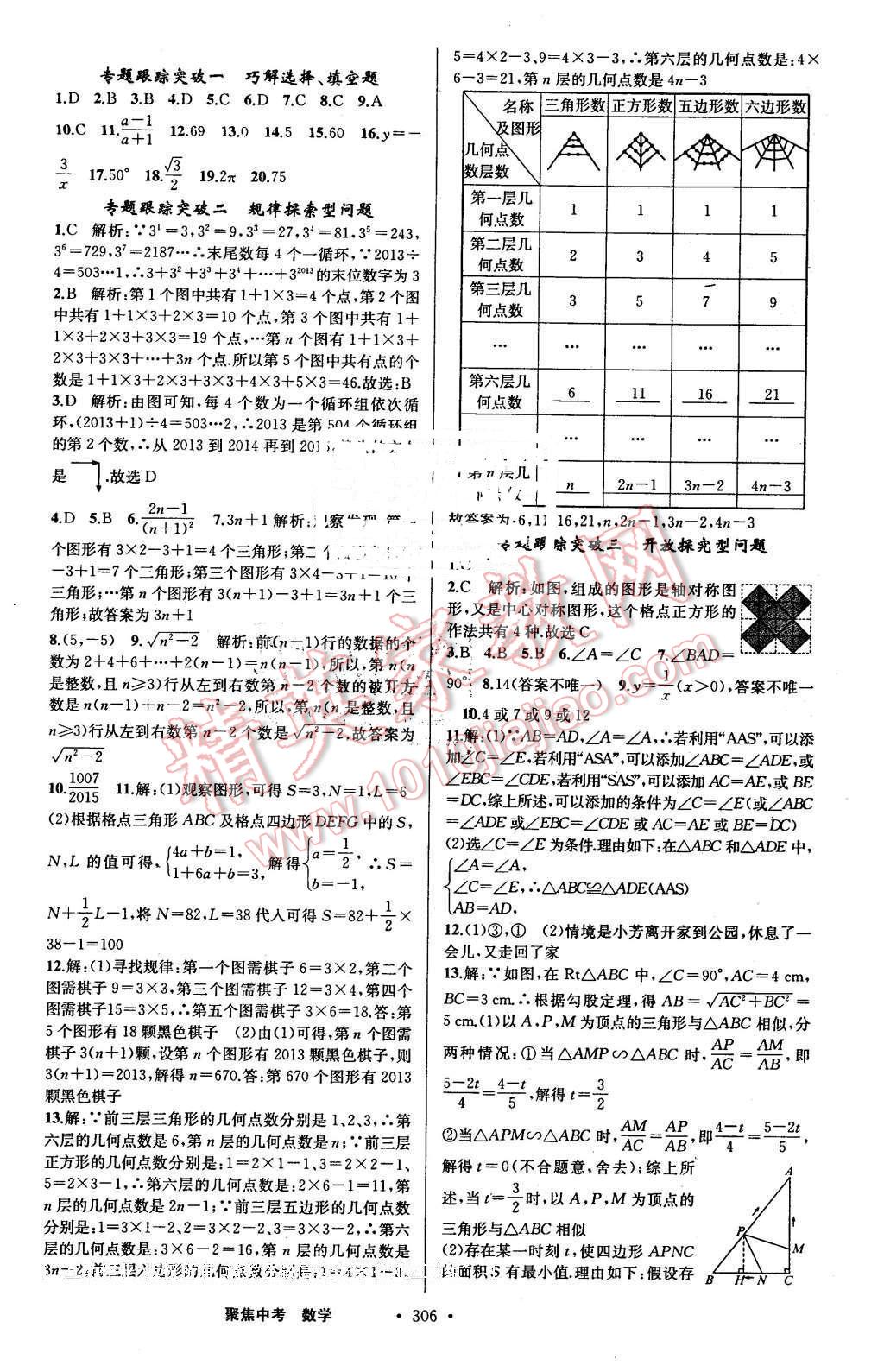 2016年聚焦中考数学 第54页