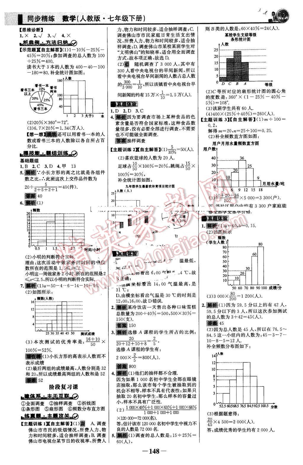 2016年同步精練七年級(jí)數(shù)學(xué)下冊(cè)人教版 第15頁(yè)