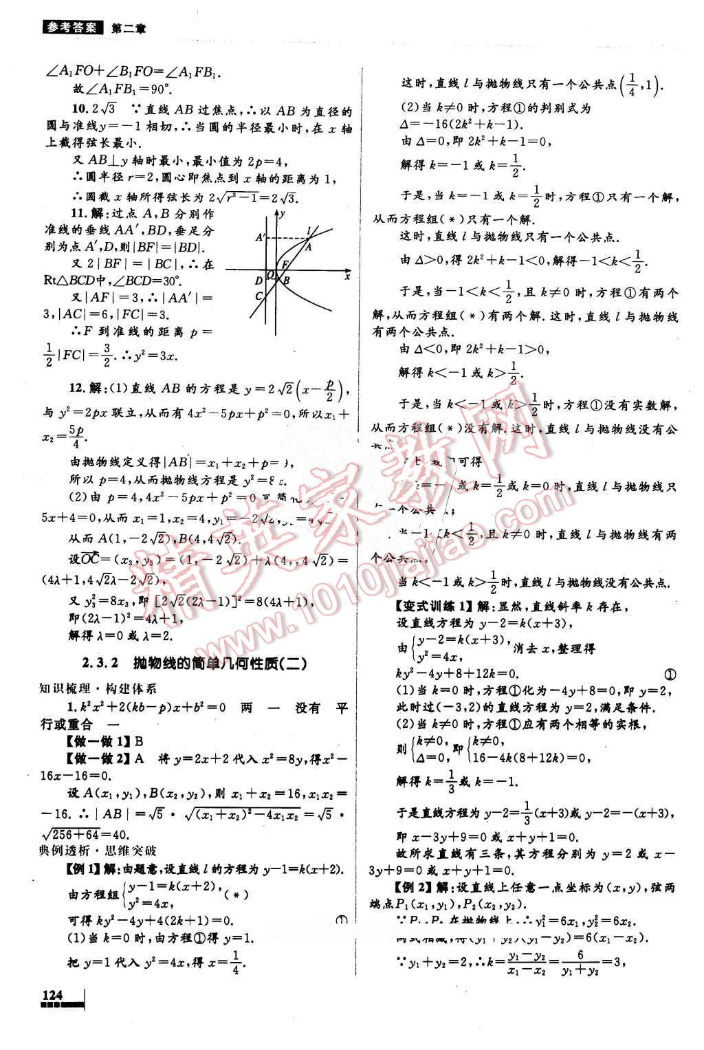 2016年高中同步测控优化设计数学选修1-1人教A版 第28页