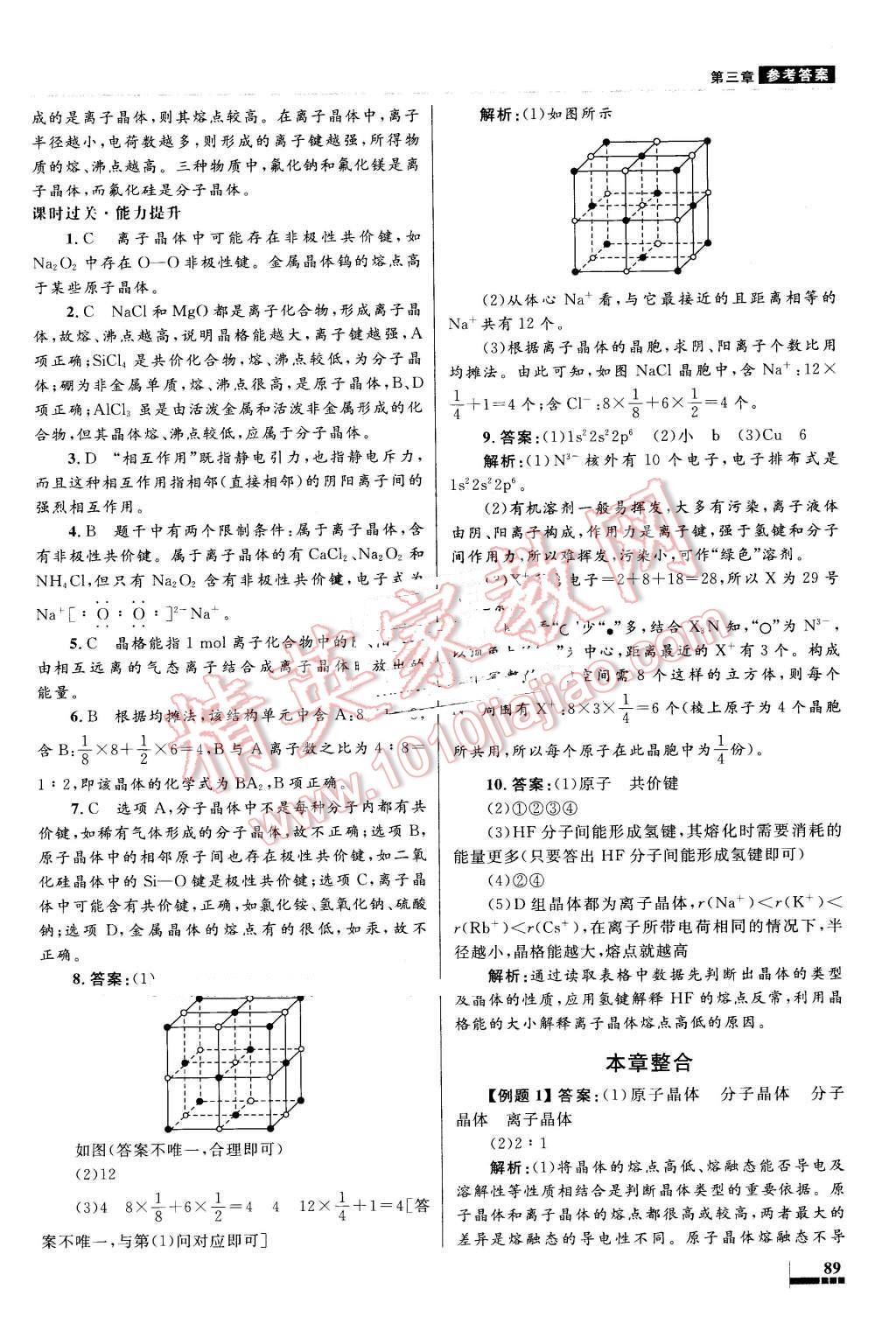 2016年高中同步測控優(yōu)化設(shè)計化學(xué)選修3人教版 第23頁