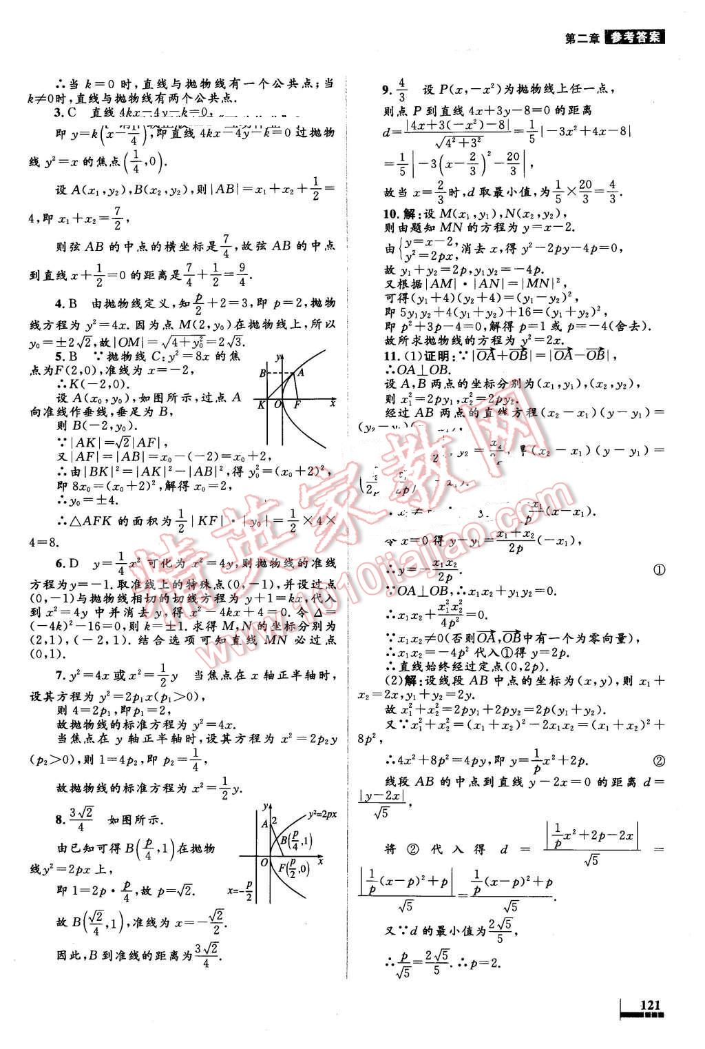 2016年高中同步測(cè)控優(yōu)化設(shè)計(jì)數(shù)學(xué)選修2-1人教A版 第23頁(yè)