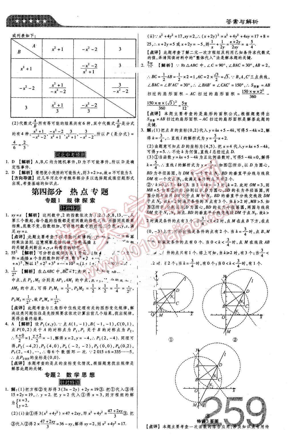 2016年金牌教练赢在燕赵初中总复习数学河北中考专用 第49页