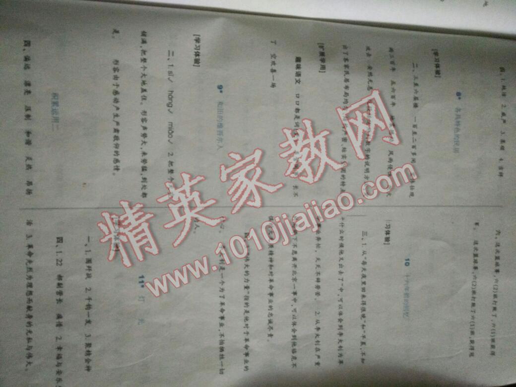 2016年新課標(biāo)小學(xué)生學(xué)習(xí)實(shí)踐園地六年級(jí)語文下冊人教版 第3頁