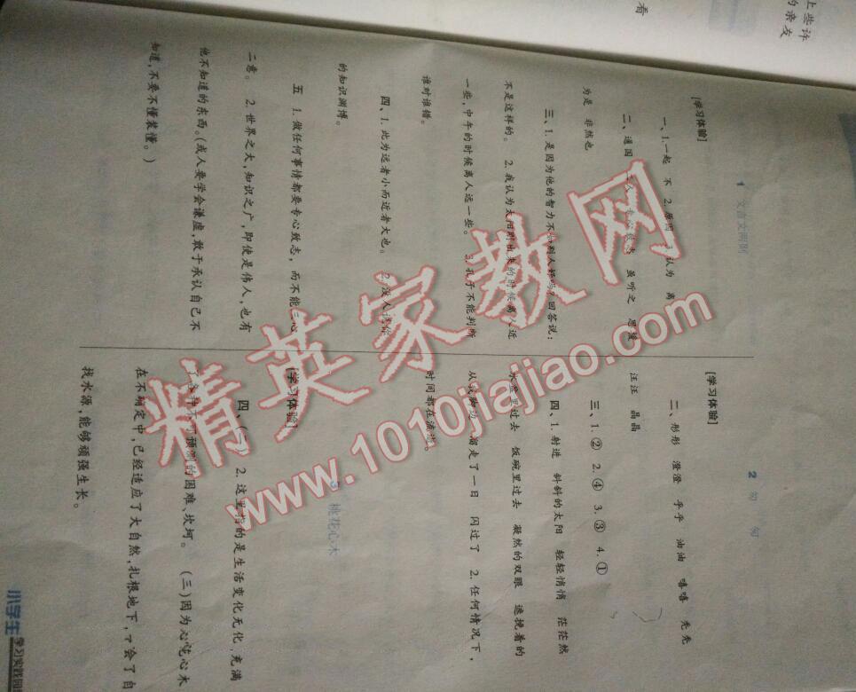 2016年新课标小学生学习实践园地六年级语文下册人教版 第1页