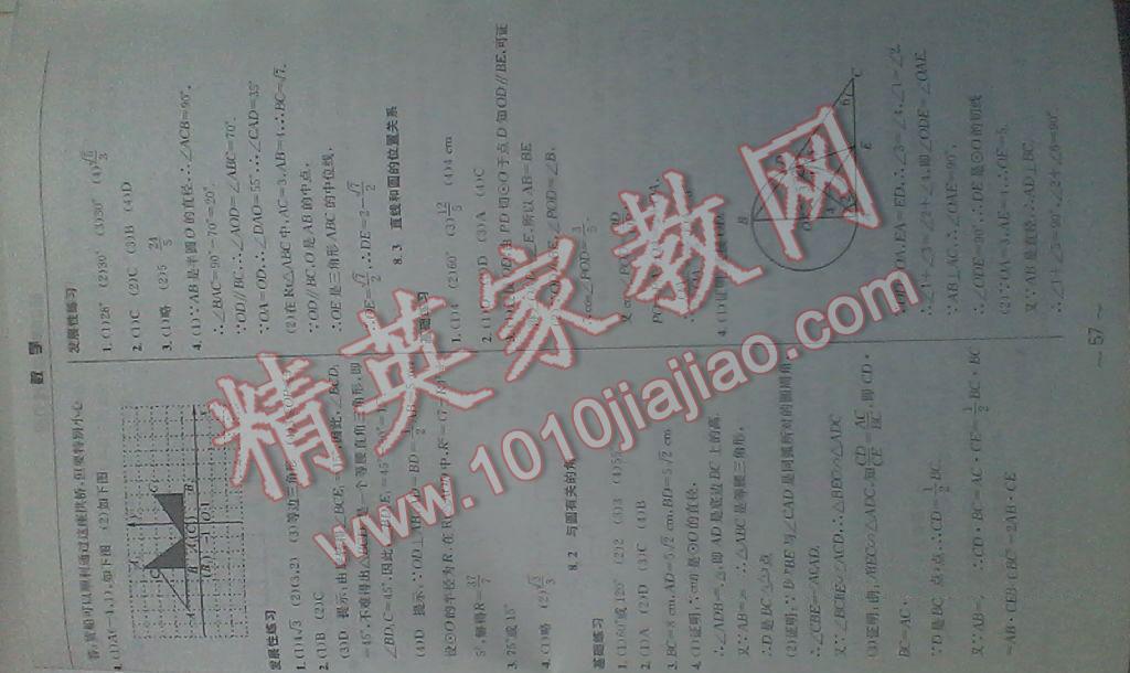 2016年初中畢業(yè)綜合練習(xí)冊(cè)九年級(jí)數(shù)學(xué) 第17頁